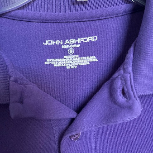 Men’s Purple Short Sleeve Polo shirt - Picture 2 of 5